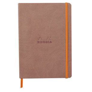 Rhodia Softcover Notebook - A5 - Rosewood - Dotted